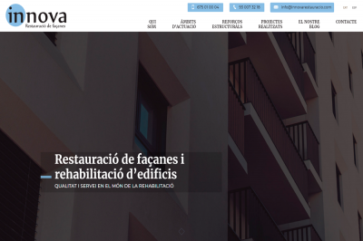 Innova Restauració estrena nova web